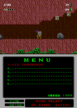 Kid Chameleon (Mega-Tech) Screenshot 1
